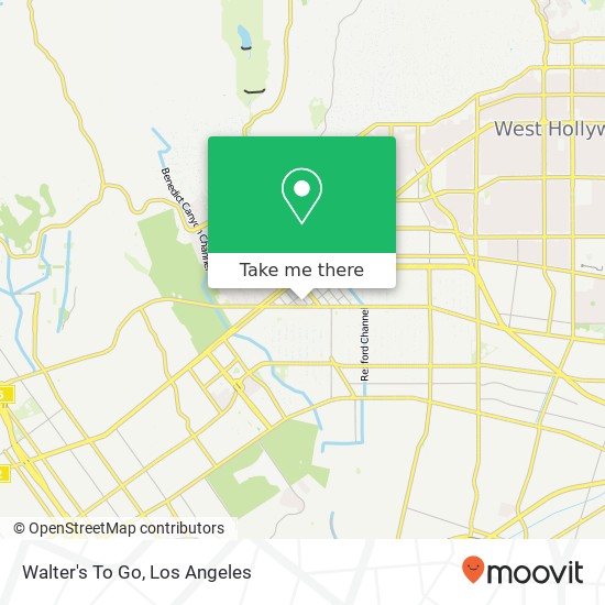 Mapa de Walter's To Go, 9601 Wilshire Blvd Beverly Hills, CA 90210