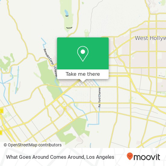 Mapa de What Goes Around Comes Around, 9520 Brighton Way Beverly Hills, CA 90210