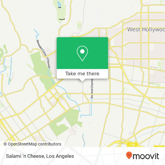 Salami 'n Cheese, 9464 Charleville Blvd Beverly Hills, CA 90212 map