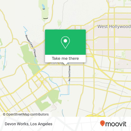 Mapa de Devon Works, 9378 Wilshire Blvd Beverly Hills, CA 90212