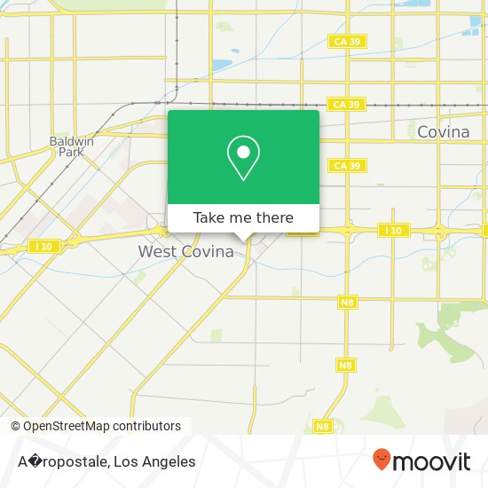 A�ropostale, 466 Plaza Dr West Covina, CA 91790 map