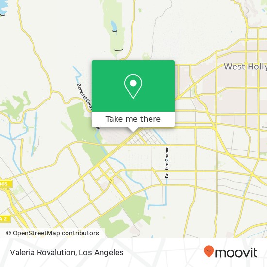 Mapa de Valeria Rovalution, 468 N Camden Dr Beverly Hills, CA 90210
