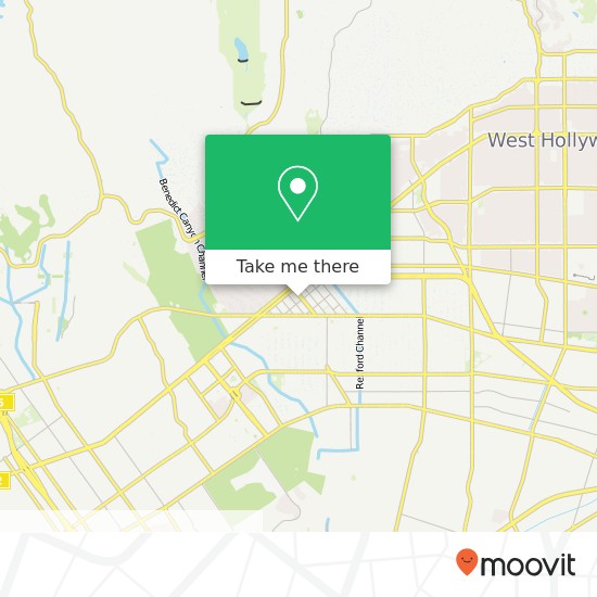 Mapa de Brandon Cyrus, 415 N Rodeo Dr Beverly Hills, CA 90210