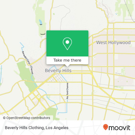 Beverly Hills Clothing, 401 N Maple Dr Beverly Hills, CA 90210 map