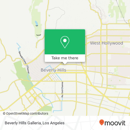 Beverly Hills Galleria, 420 N Palm Dr Beverly Hills, CA 90210 map