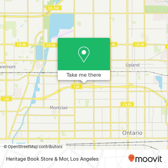 Mapa de Heritage Book Store & Mor