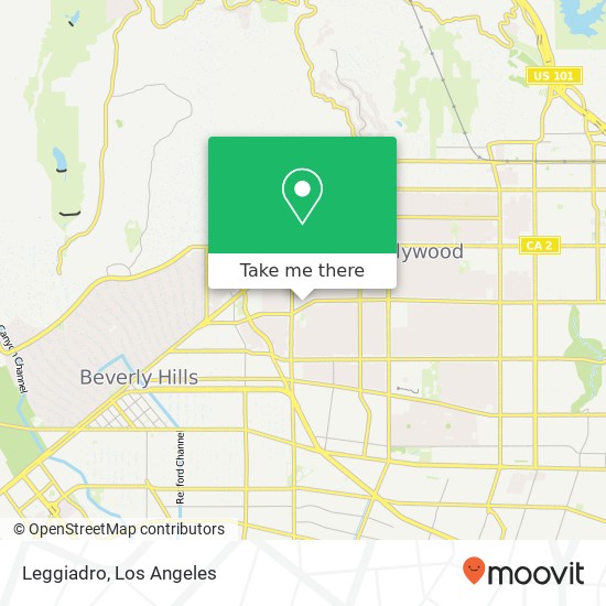 Leggiadro, 8444 Melrose Pl West Hollywood, CA 90069 map