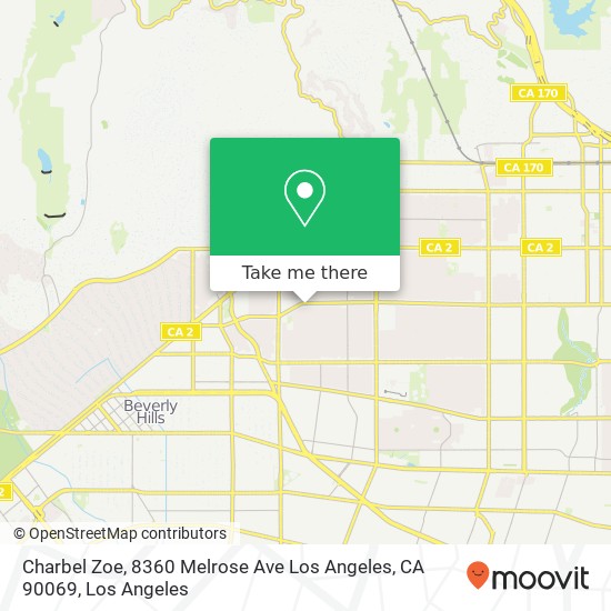 Charbel Zoe, 8360 Melrose Ave Los Angeles, CA 90069 map