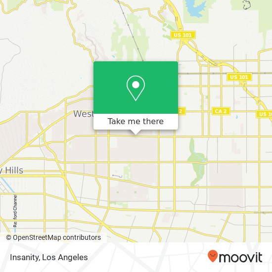 Insanity, 7427 Melrose Ave Los Angeles, CA 90046 map