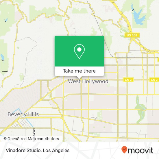 Vinadore Studio, 8157 Santa Monica Blvd West Hollywood, CA 90046 map