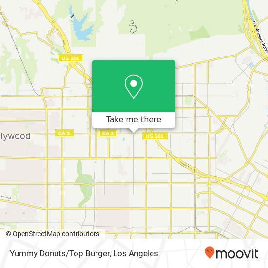 Yummy Donuts / Top Burger, 5688 Santa Monica Blvd Los Angeles, CA 90038 map