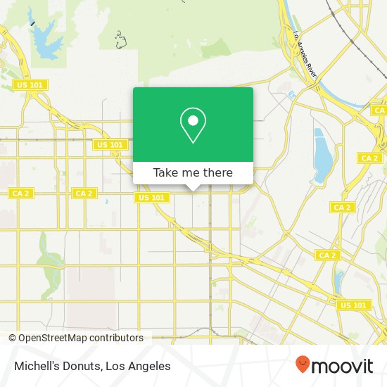 Michell's Donuts, 4862 Santa Monica Blvd Los Angeles, CA 90029 map