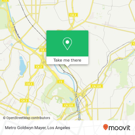 Metro Goldwyn Mayer map