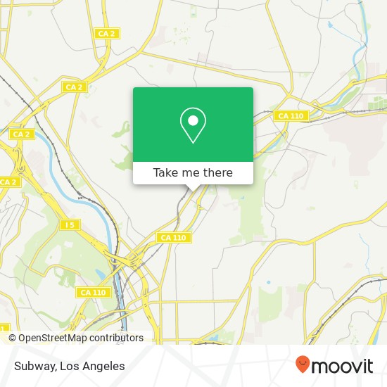 Subway, 4419 N Figueroa St Los Angeles, CA 90065 map