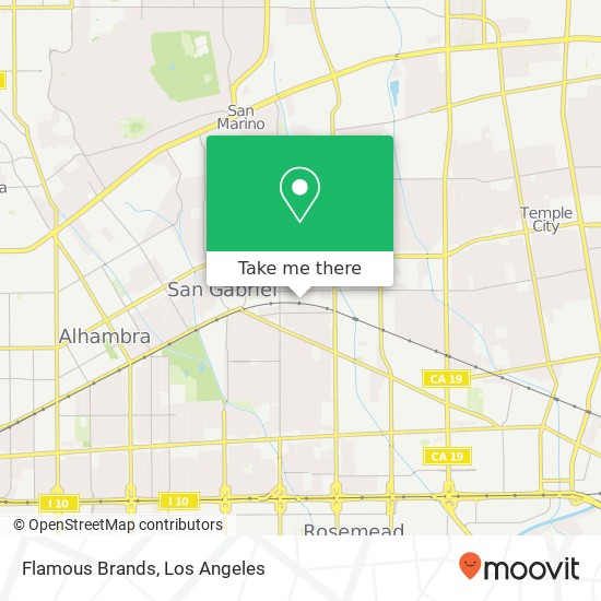 Flamous Brands, 312 Agostino Rd San Gabriel, CA 91776 map