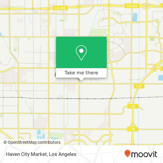 Haven City Market map