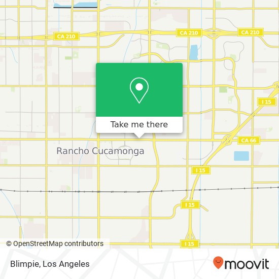 Blimpie, 11096 Foothill Blvd Rancho Cucamonga, CA 91730 map