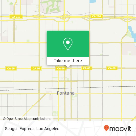 Seagull Express, 16970 Foothill Blvd Fontana, CA 92335 map