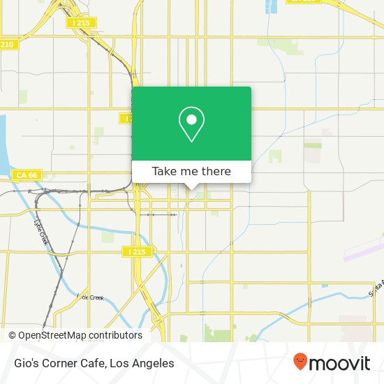 Gio's Corner Cafe, 247 W 3rd St San Bernardino, CA 92401 map