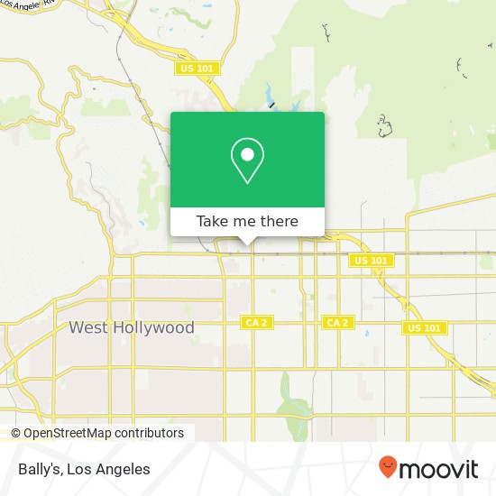 Bally's, 6801 Hollywood Blvd Los Angeles, CA 90028 map