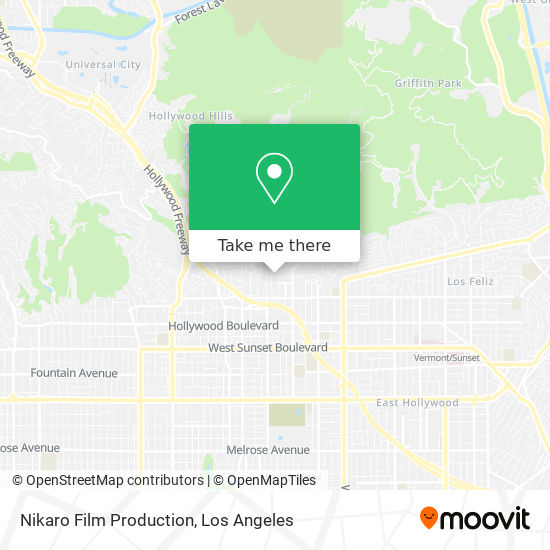 Nikaro Film Production map