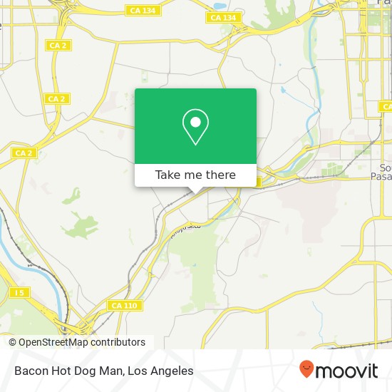 Bacon Hot Dog Man, 5515 N Figueroa St Los Angeles, CA 90042 map