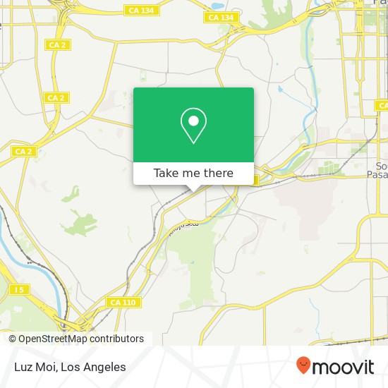 Mapa de Luz Moi, 5509 N Figueroa St Los Angeles, CA 90042