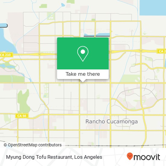 Myung Dong Tofu Restaurant, 9799 Baseline Rd Rancho Cucamonga, CA 91730 map