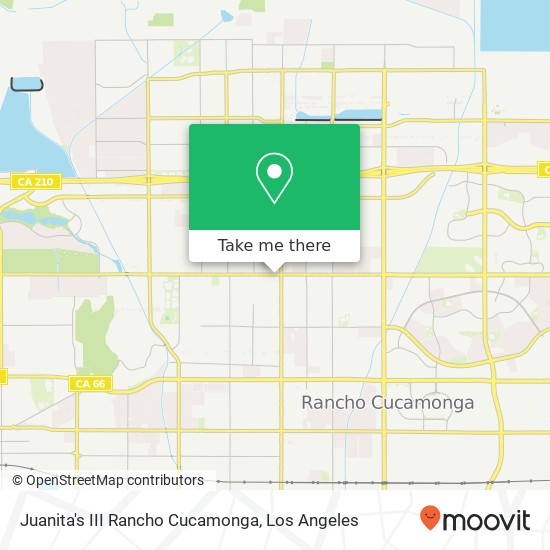 Juanita's III Rancho Cucamonga, 9651 Baseline Rd Rancho Cucamonga, CA 91730 map