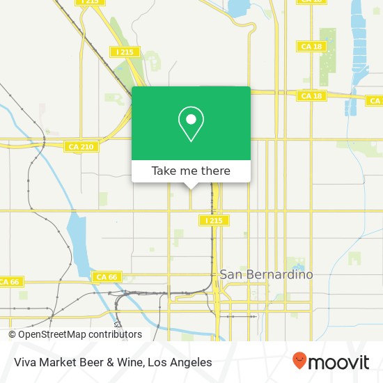 Viva Market Beer & Wine map