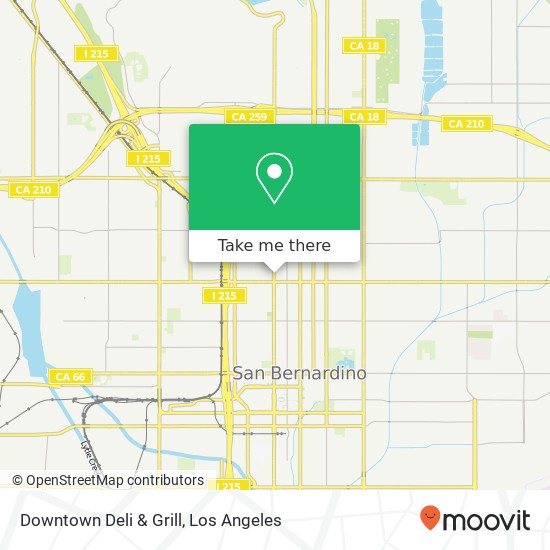 Downtown Deli & Grill, 1245 N E St San Bernardino, CA 92405 map