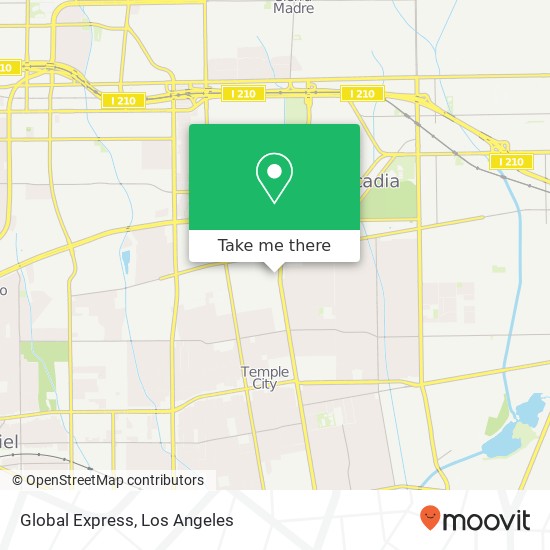 Global Express, 1423 S Baldwin Ave Arcadia, CA 91007 map