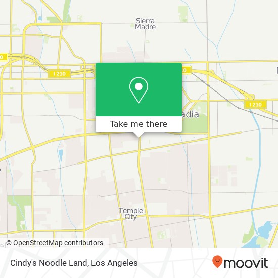 Cindy's Noodle Land, 921 S Baldwin Ave Arcadia, CA 91007 map