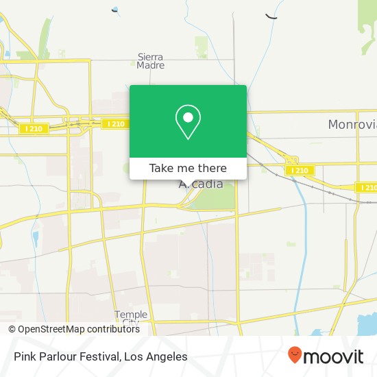 Pink Parlour Festival, 301 W Huntington Dr Arcadia, CA 91007 map