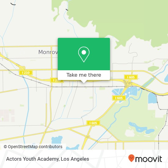 Mapa de Actors Youth Academy