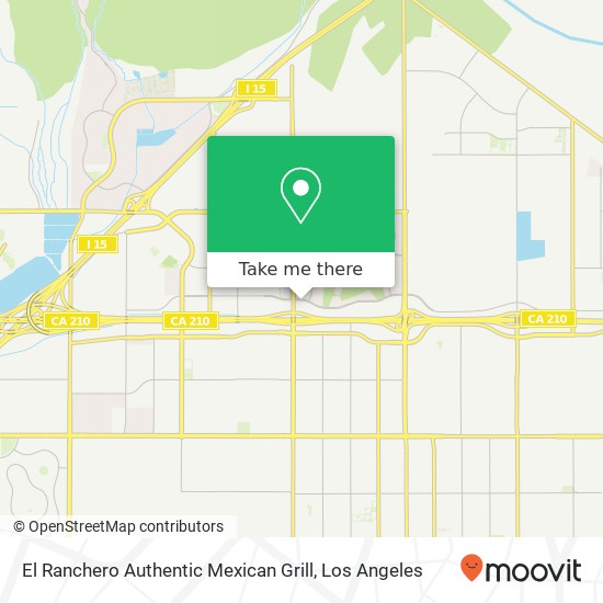 El Ranchero Authentic Mexican Grill, 16155 Sierra Lakes Pkwy Fontana, CA 92336 map