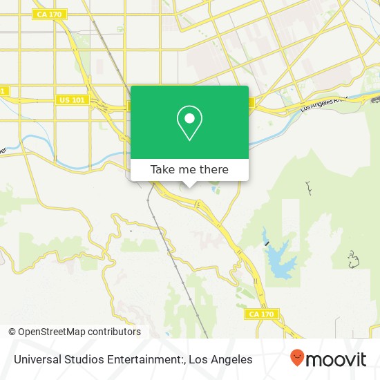Universal Studios Entertainment: map