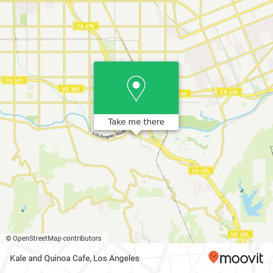 Kale and Quinoa Cafe, 11044 Ventura Blvd Studio City, CA 91604 map