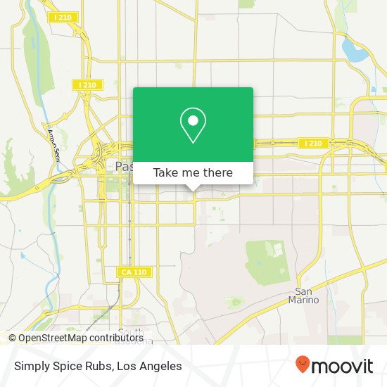 Simply Spice Rubs, 225 S Lake Ave Pasadena, CA 91101 map