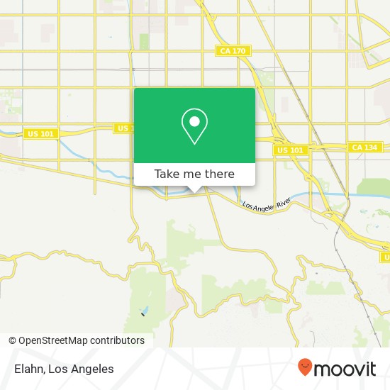 Mapa de Elahn, 12192 Ventura Blvd Studio City, CA 91604