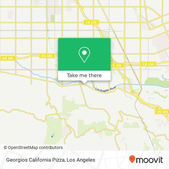 Georgios California Pizza, 11992 Ventura Blvd Studio City, CA 91604 map