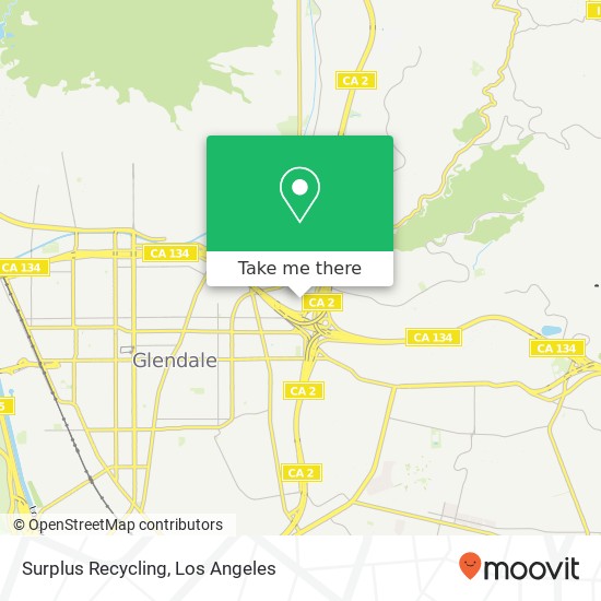 Surplus Recycling, 311 Vallejo Dr Glendale, CA 91206 map