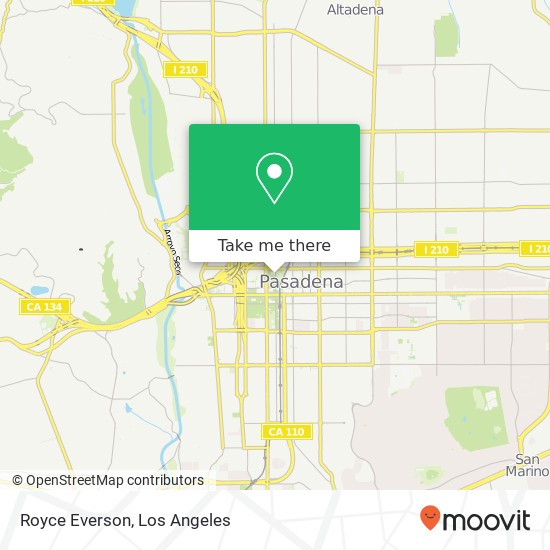 Royce Everson, 155 N Raymond Ave Pasadena, CA 91103 map