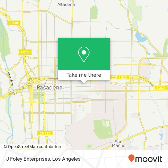 J Foley Enterprises, 1250 E Walnut St Pasadena, CA 91106 map