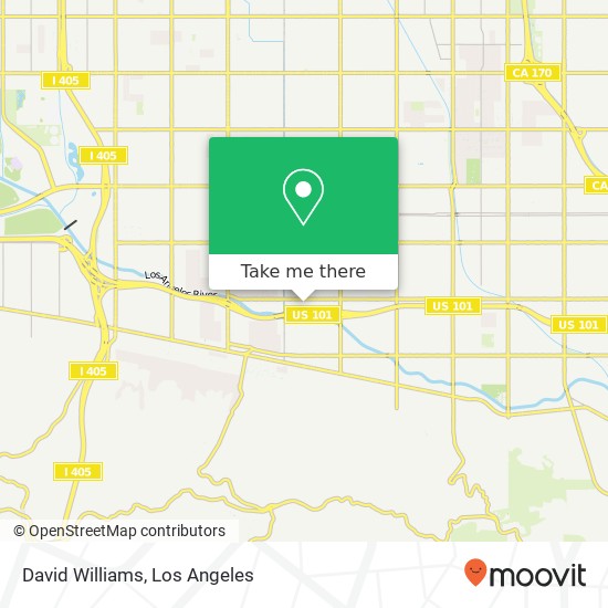 Mapa de David Williams, Fashion Square Ln Sherman Oaks, CA 91423