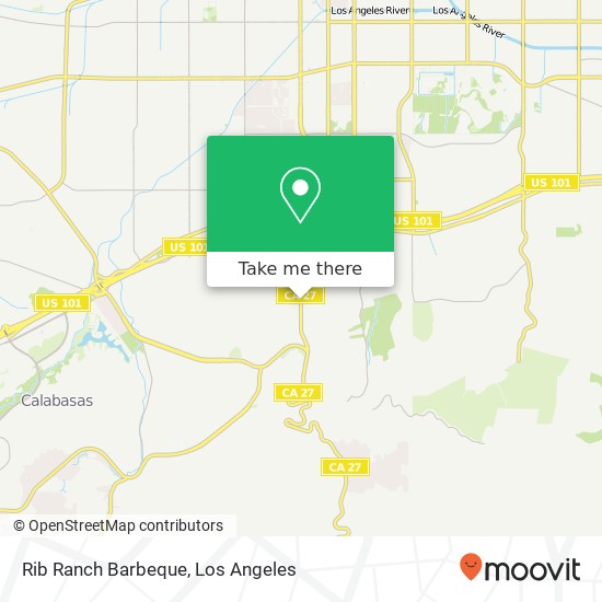 Rib Ranch Barbeque, 4923 Topanga Canyon Blvd Woodland Hills, CA 91364 map