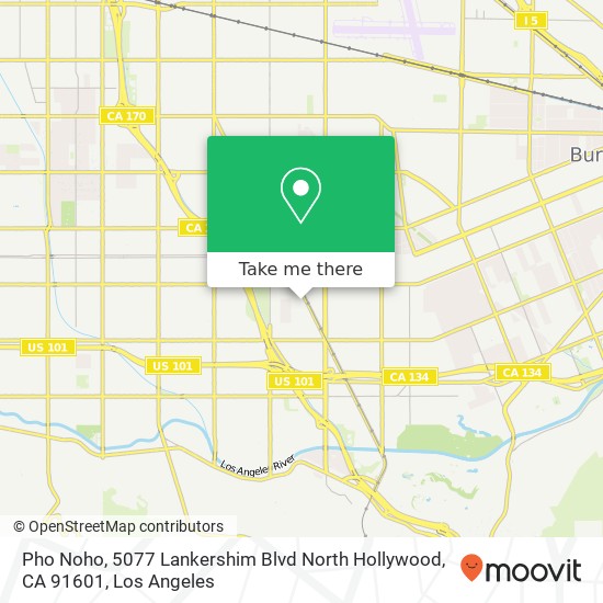 Pho Noho, 5077 Lankershim Blvd North Hollywood, CA 91601 map