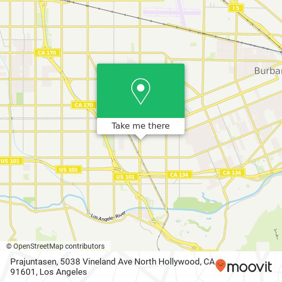 Prajuntasen, 5038 Vineland Ave North Hollywood, CA 91601 map