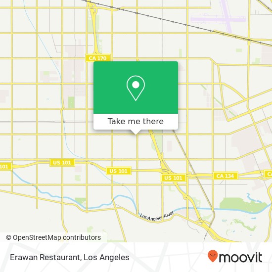 Erawan Restaurant, 5145 Colfax Ave North Hollywood, CA 91601 map