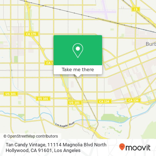 Tan Candy Vintage, 11114 Magnolia Blvd North Hollywood, CA 91601 map